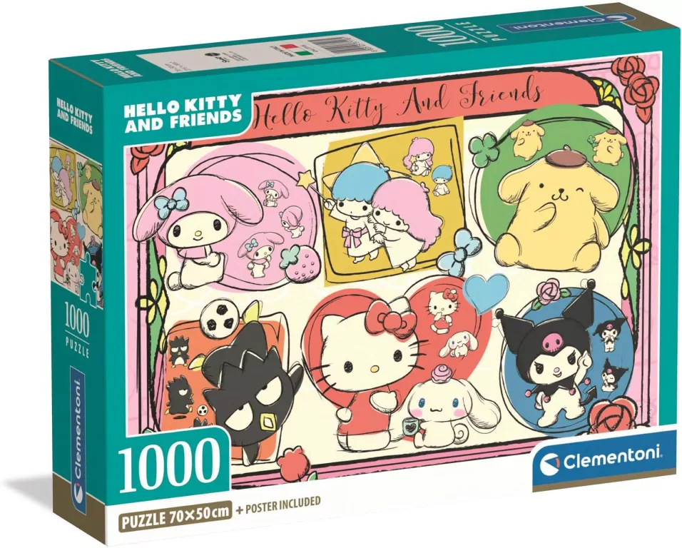 Puzzle 1000 Hello Kitty - tantis.pl