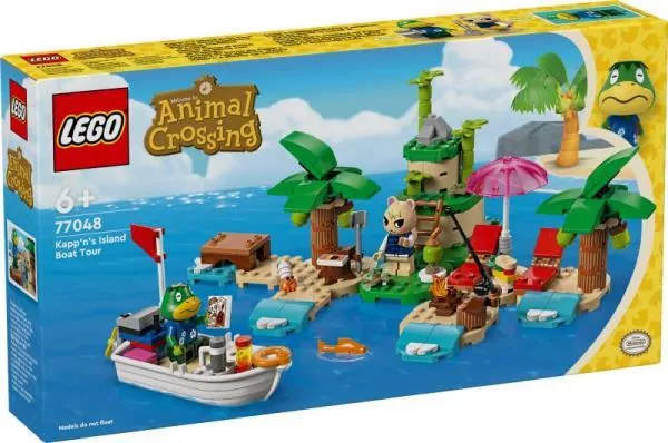 LEGO® Animal Crossing. Kappn i rejs dookoła wyspy. 77048 - tantis.pl