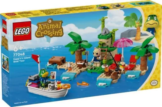 LEGO® Animal Crossing. Kappn i rejs dookoła wyspy. 77048