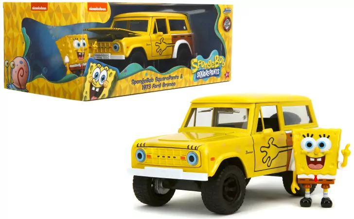 Jada SpongeBob Metal poj Ford Bronco1:24 - tantis.pl