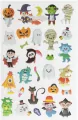 Piankowe naklejki halloweenowe - tantis.pl