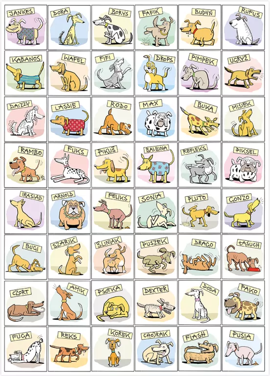 Puzzle 1000 Psia kość! - tantis.pl