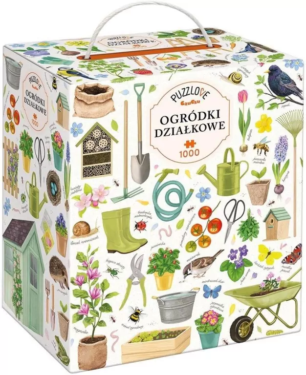 CzuCzu. Puzzlove. Ogródki działkowe 1000 el. - tantis.pl