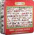 Puzzle 1000 Tin Holiday Dogs 8051-0939 - tantis.pl