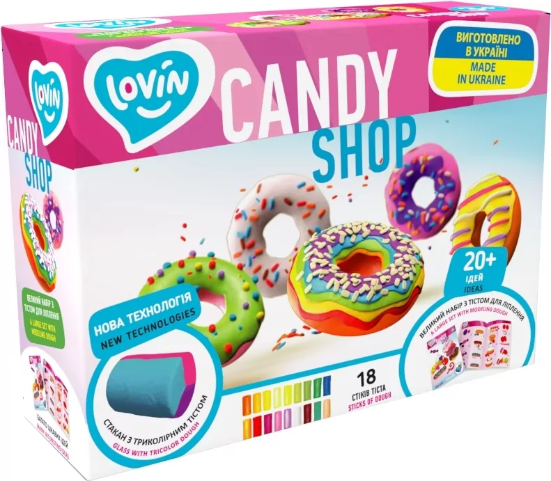 Zestaw do modelowania Candy Shop - tantis.pl