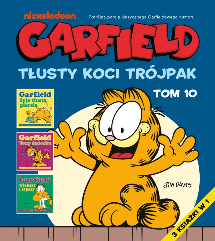 Garfield. Tłusty koci trójpak T.10 - tantis.pl