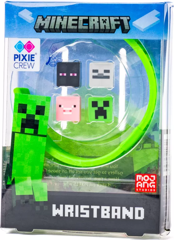 BRANSOLETKA REGULOWANA MINECRAFT 11X2X13 740 WB - tantis.pl
