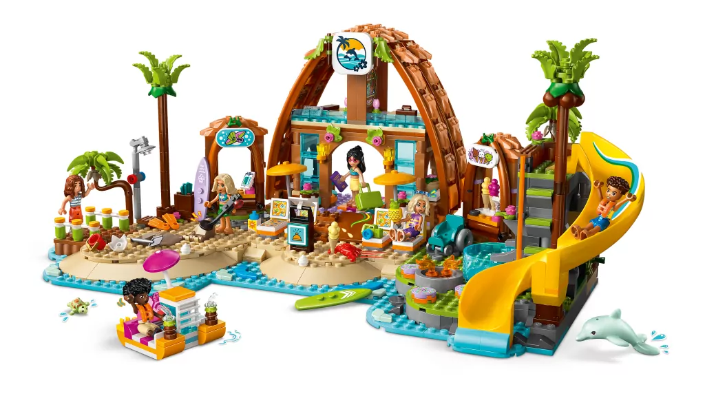 LEGO® Friends. Rodzinne wakacje na plaży 42673 - tantis.pl