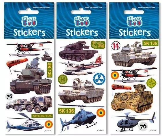 Pojazdy wojskowe. Naklejki - tantis.pl