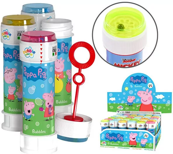 Świnka Peppa. Bańki mydlane 60ml - tantis.pl