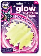 Świecące brokatowe gwiazdki - tantis.pl