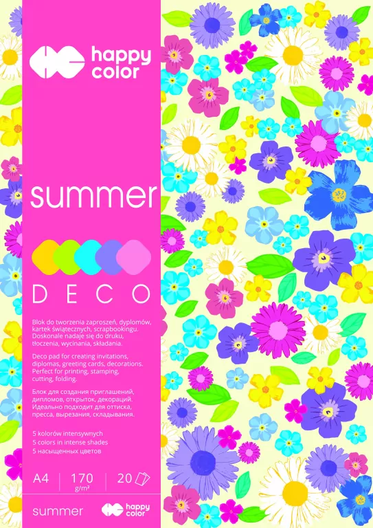 Blok A4/20K. Deco Summer - tantis.pl