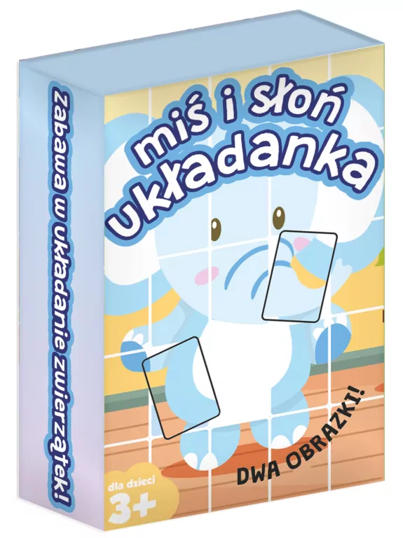 Układanka Miś i Słoń - tantis.pl