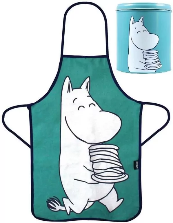 Muminki Fartuch kuchenny dla dzieci Muminek - tantis.pl