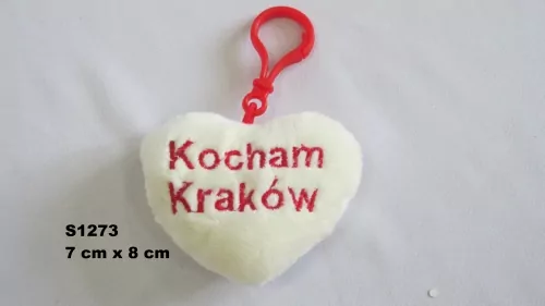 Brelok serce kocham Kraków - tantis.pl
