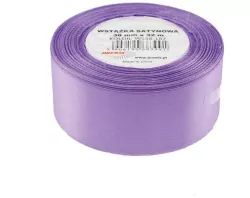 Wstążka satynowa. Jasnofioletowa 38mmx32m