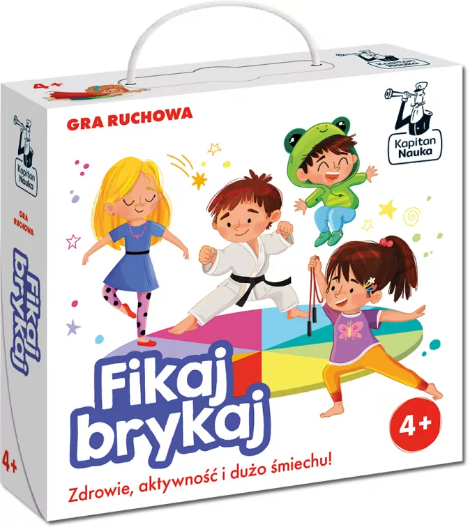 Kapitan Nauka. Fikaj, brykaj. Gra ruchowa - tantis.pl