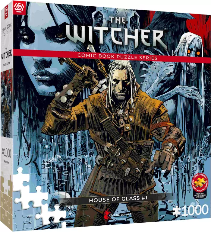 Puzzle 1000 The Witcher (Wiedźmin) House of Glass - tantis.pl