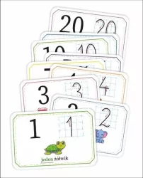 Fiszki-Cyfry 21 kart