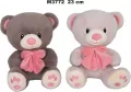 Miś z kokardą 23cm MIX - tantis.pl