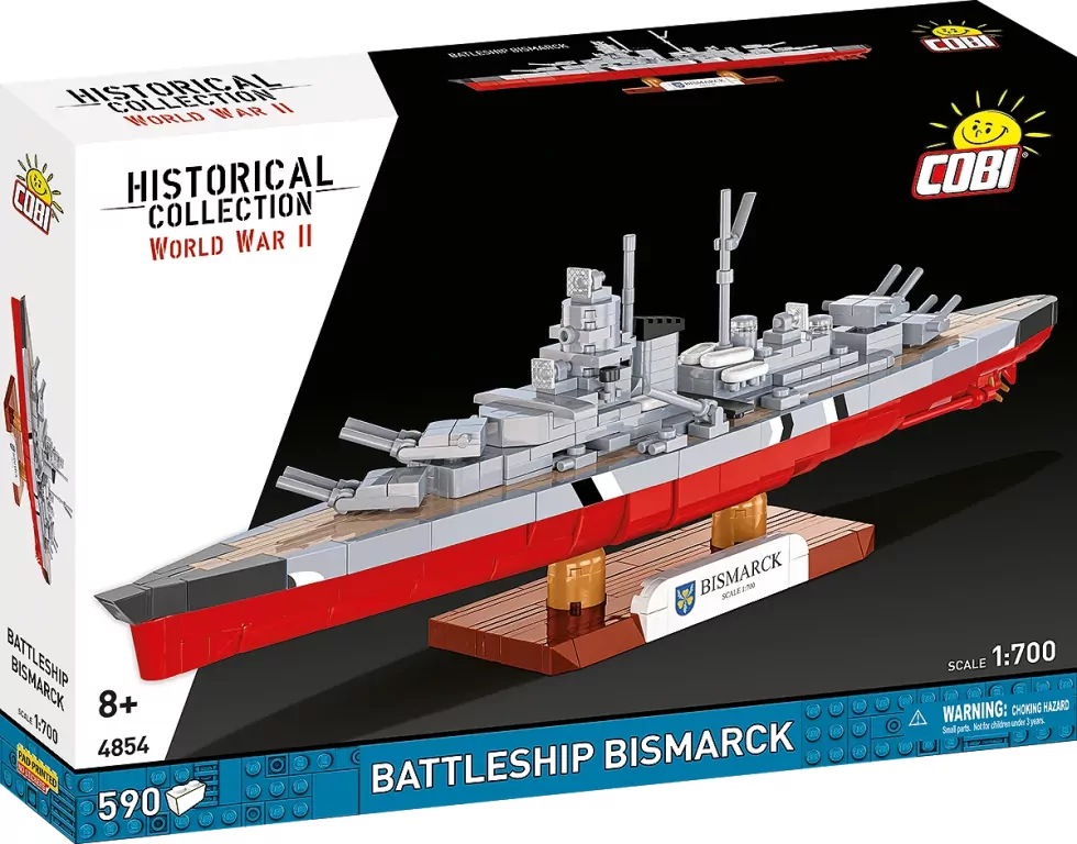 Historical Collection WWII - Battleship Bismarck - tantis.pl