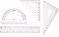 Zestaw geometryczny linijka 15cm BL001-AK - tantis.pl