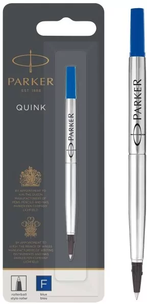 Wkład do pióra kulkowego Parker. Niebieski F - tantis.pl