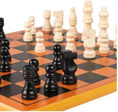 Gra Drewniane Szachy - tantis.pl