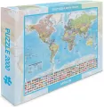 Puzzle 200. Świat polityczny dla dzieci mapa - tantis.pl
