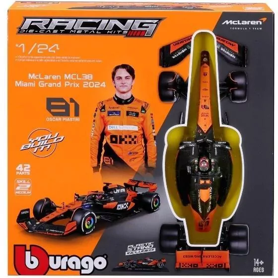 F1 Model Kit Mclaren Team MCL38 #81 Oscar Piastri - tantis.pl