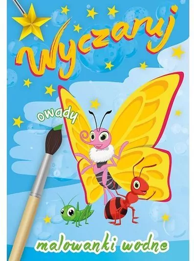 Wyczaruj owady. Malowanki wodne - tantis.pl