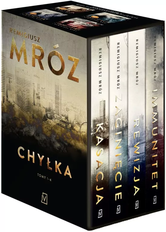 Pakiet: Kasacja / Zaginięcie / Rewizja / Immunitet - tantis.pl