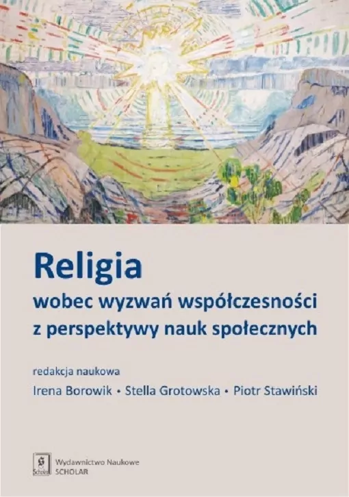 Religia wobec wyzwań współczesności z perspektywy nauk społecznych - tantis.pl