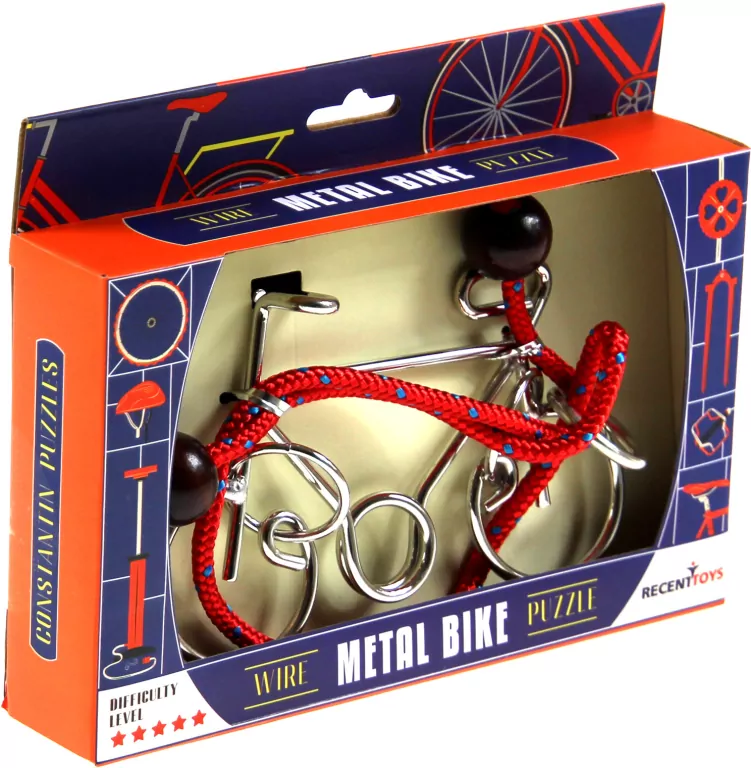 Metal Bike. Łamigłówka Recent Toys. Poziom 5/5 - tantis.pl