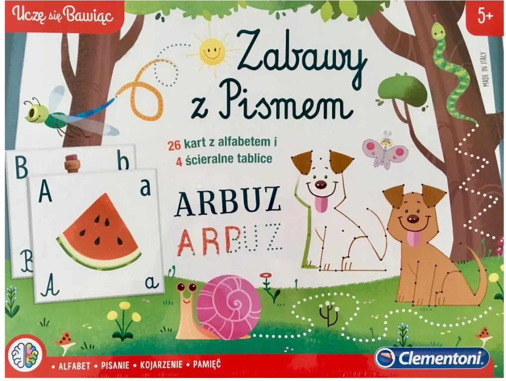 Zabawy z pismem. Uczę się bawiąc - tantis.pl