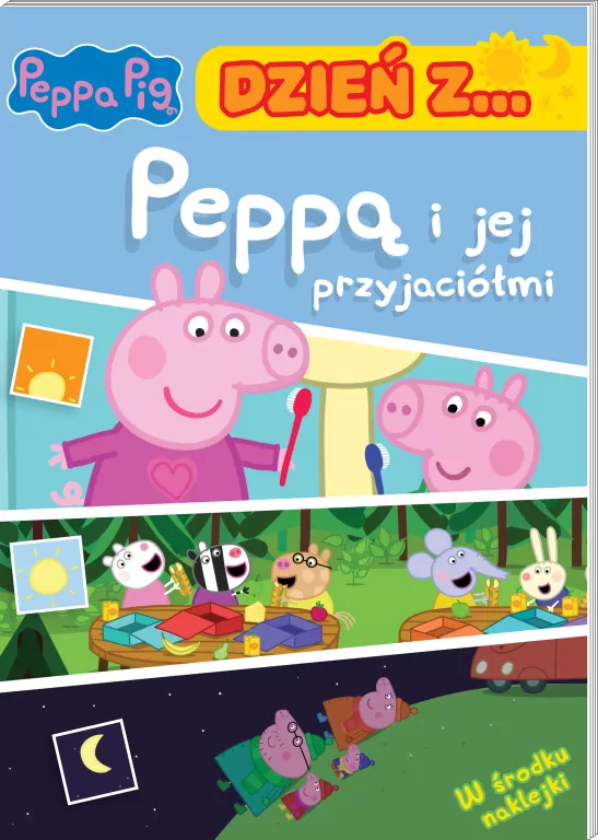 Peppa Pig. Dzień z ... Peppą i jej przyjaciółmi cz.1 - tantis.pl