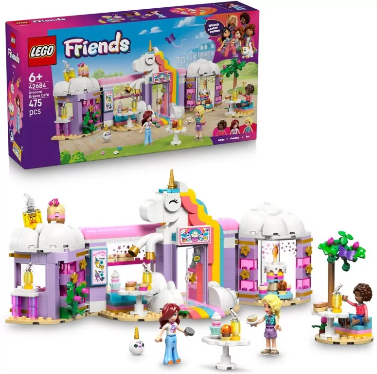 LEGO® Friends. Jednorożcowa kawiarnia 42684 - tantis.pl