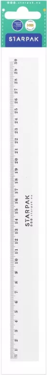 Linijka plastikowa 30cm - tantis.pl