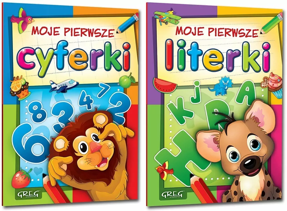 Pakiet: Moje Pierwsze Literki /  Moje Pierwsze Cyferki - tantis.pl