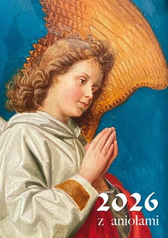 Kalendarz 2026 ścienny z aniołami - tantis.pl