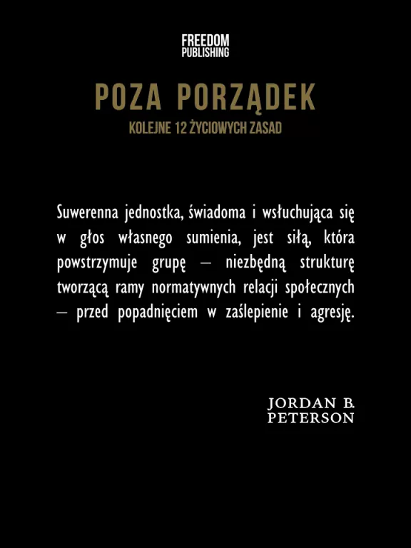 Poza porządek. Kolejne 12 życiowych zasad - tantis.pl
