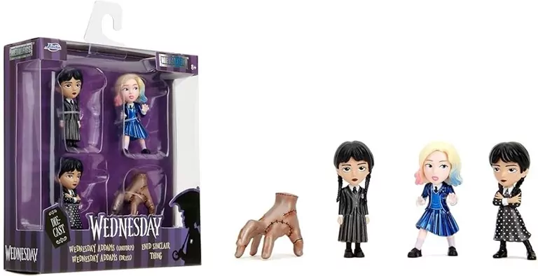 Jada Wednesday metal figurka 6,5cm mix - tantis.pl