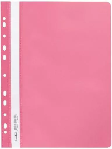 Skoroszyt miękki zawieszany PP różowy - tantis.pl