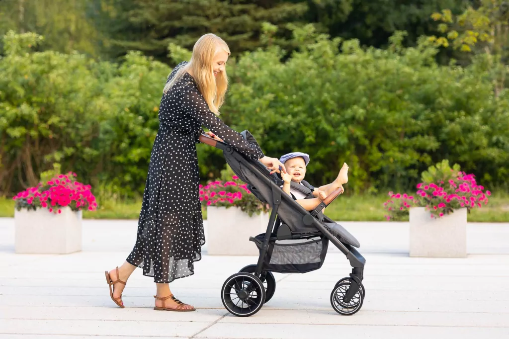 Caretero Elma wózek spacerowy jeansy niebieski - tantis.pl