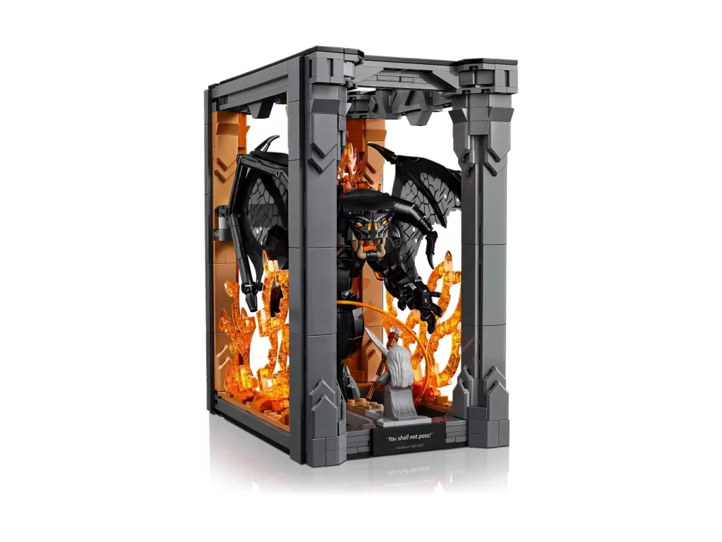 LEGO® Icons. Władca pierścieni: Book nook z Balrogiem 10367 - tantis.pl