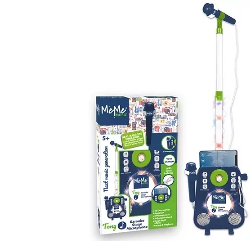 Karaoke z mikrofonami i głośnikiem - tantis.pl