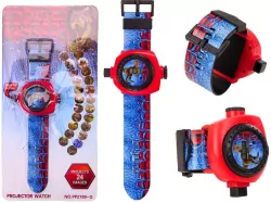 Zegarek elektroniczny z projektorem dinozaurów