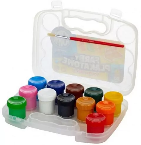 Farby plakatowe 12k/20ml - tantis.pl