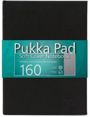 Notatnik Pukka Pad B5 Soft Cover czarny - tantis.pl