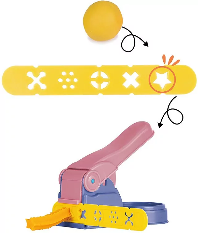 Plastusiowe zabawy z wyciskarką. Genialny dzieciak - tantis.pl